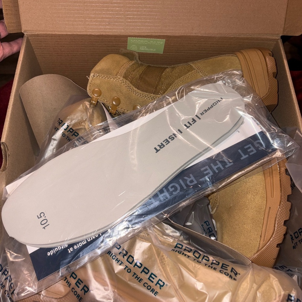 Propper Tan and Gray Tactical Gear
